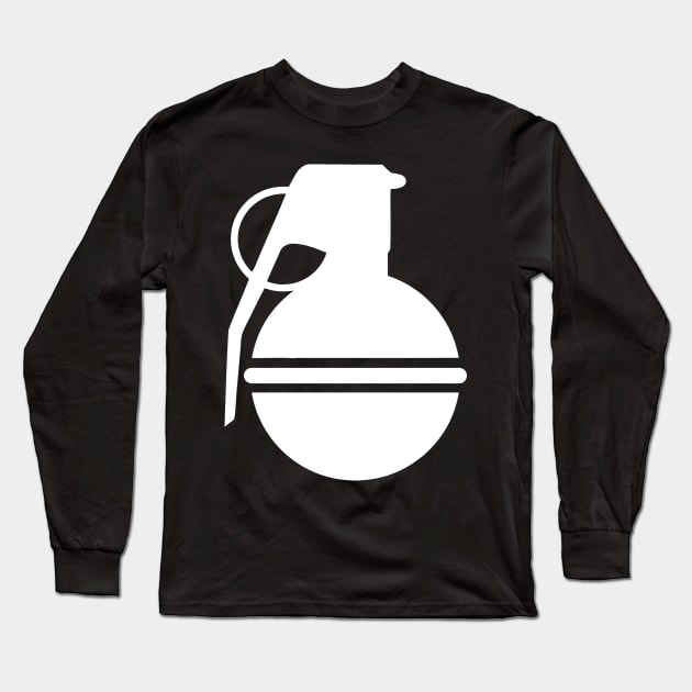 Grenade Long Sleeve T-Shirt by Arassa Army